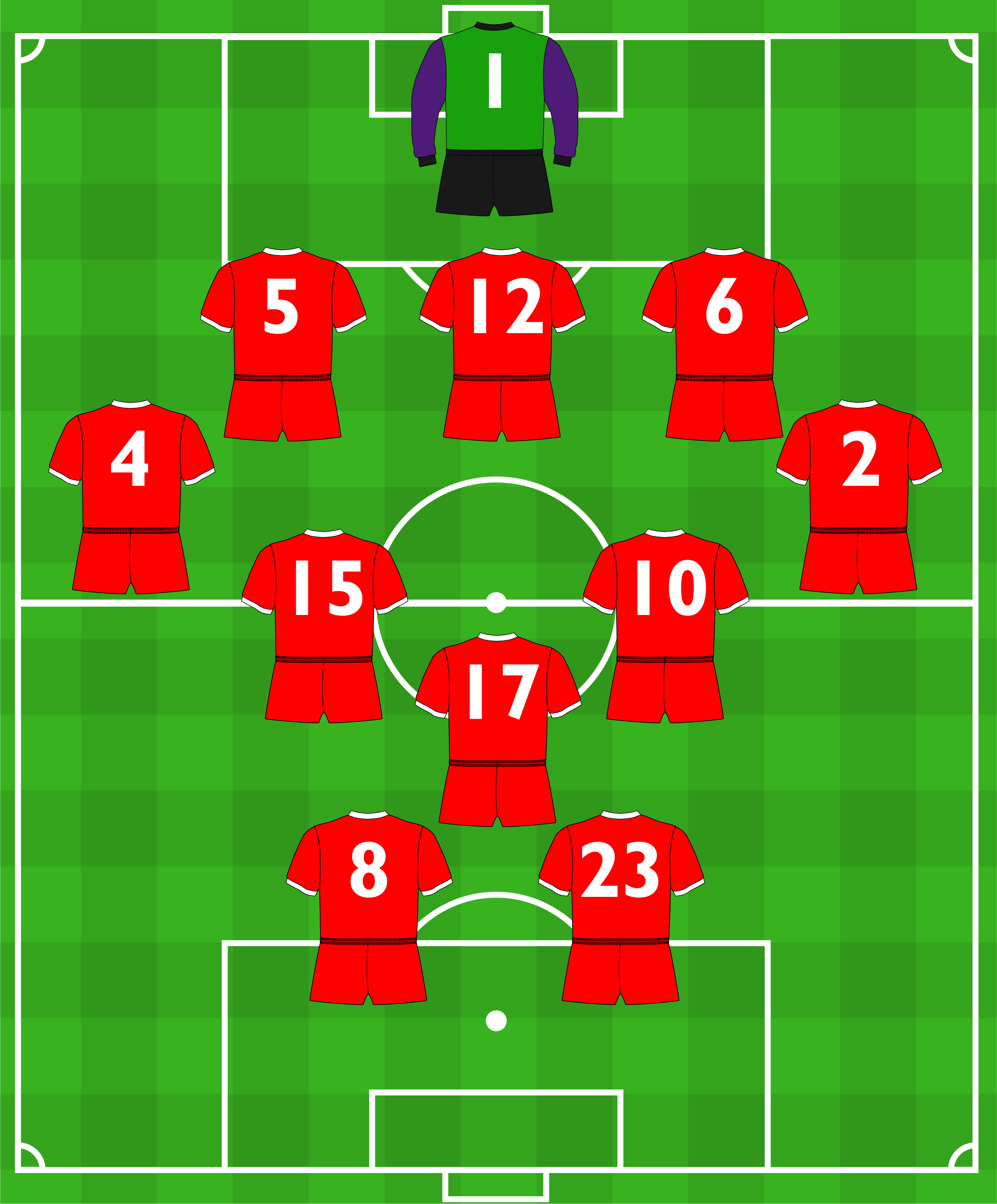 Liverpool 1996 Fa Cup Final 01 Squad Numbers